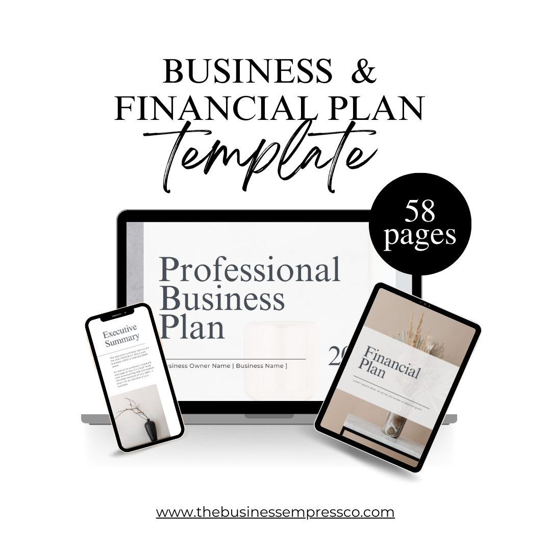 Business & Financial Plan Template