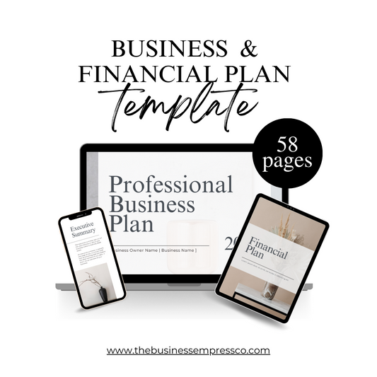 Business & Financial Plan Template